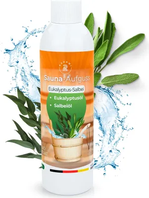 Produktbild von Saunaduft Saunaaufguss Sauna Duft Aufguss Konzentrat Eukalyptus Salbei 250ml
