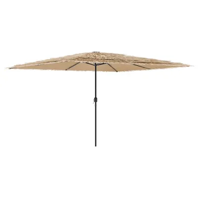 Produktbild von vidaXL Sonnenschirm mit Stahlmast Braun 388x388x248 cm