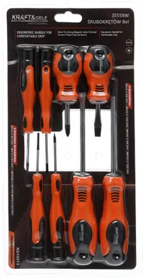 Obrázek produktu pro Sada šroubováků Kraft&Dele KD10913, 8 ks
