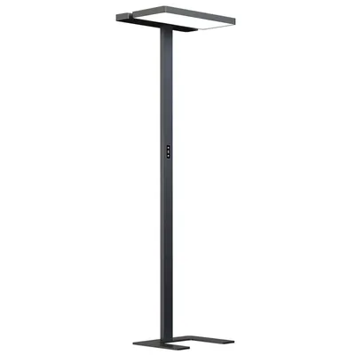 Produktbild von Arcchio LED-Bürostehlampe Aila, schwarz, Tageslichtsensor