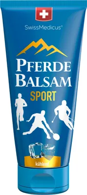 Produktbild von SwissMedicus Horse Balm Massage Gel Effective after Active Sports Herbal Balm made from 25 Herbs with Magnesium Complex to Reduce the Risk of Possible Muscle Cramps