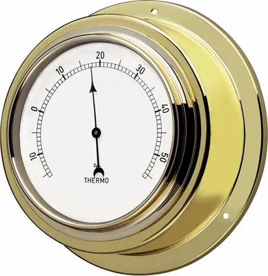 Produktbild von TFA 19.2015 Analoges Thermometer aus Messing MARITIM