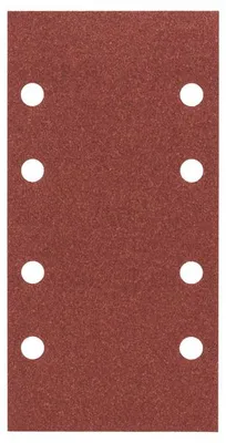 Produktbild von Schleifblatt-Set für Schwingschleifer K=120, 93 x 185 mm, 8 Löcher, 10-tlg.