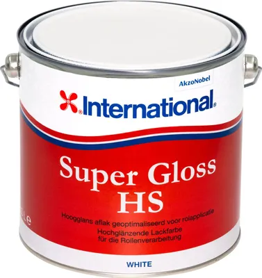 Produktbild von International Super Gloss HS (750 ml, atlantic blue), Farbe:weiß, Inhalt:2.5 l
