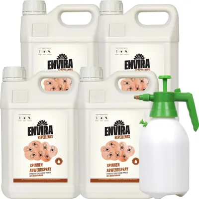 Produktbild von Envira Spinnen Abwehrspray 4x5l mit Drucksprüher