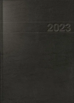 Produktbild von BRUNNEN Tageskalender Modell 787 2023 A4 schwarz