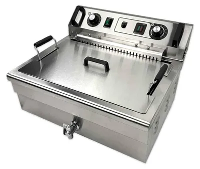 Produktbild von HCB Fritteuse - 23 Liter - 400V - Edelstahl - 6840