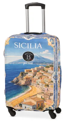 Obrázok produktu pre Obal na cestovný kufor BERTOO – Sicilia, veľkosť XL-XXL