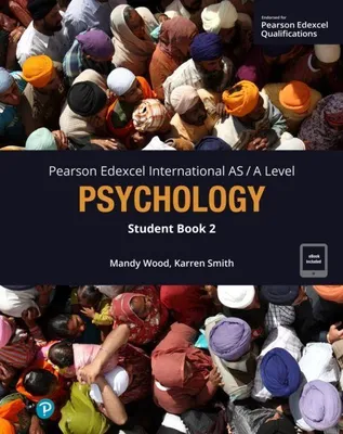 Produktbild von Pearson Edexcel International A-Level Psychology Student Book w/code