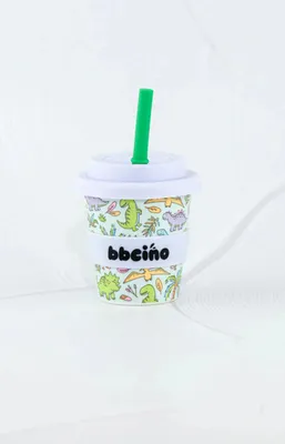 Productafbeelding van BBCino Kinderbeker Sipasaurus, 240 ml - Herbruikbaar, melamine, geschikt voor kinderen vanaf 1 jaar