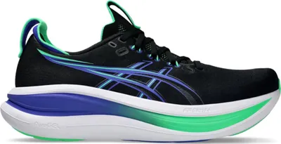 Produktbild von Asics Gel-Nimbus 28 - black/cobalt burst, Größe:13