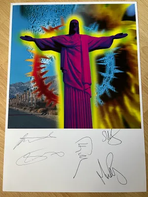 Productafbeelding van Marillion - Afraid - A4 - Gesigneerd - Poster - 21x30 cm