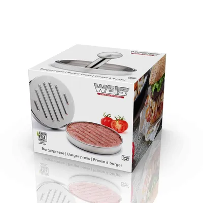 Image de Presse à burger Weis en acier inoxydable