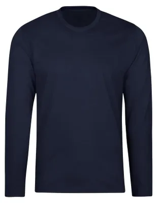 Immagine prodotto di Maglia a maniche lunghe per bambine, marca Trigema, modello 236501, taglia 152, colore blu (navy 046)