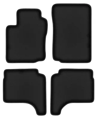 Obrázok produktu pre Velúrové autokoberce pre: Suzuki Grand Vitara I 1998-2005 (5dv.) – sada 4 ks, čierne, na mieru – Wielganizator DURBAN