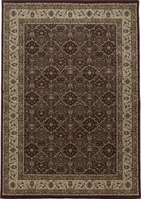 Zdjęcie produktu dla Orient Teppich do salonu, czerwony, 120x170 cm, prostokątny, nowoczesny lub klasyczny wzór orientalny