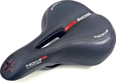 Produktbild von Wittkop Twin Medicus 2.0 Gel Pad Fahrrad Sattel Gelsattel Fahrradsitz Damen