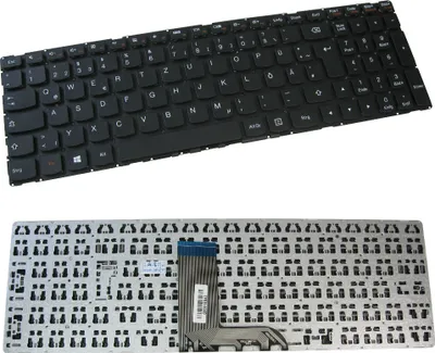 Produktbild von Trade-Shop Original Laptop Tastatur / Notebook Keyboard Deutsch QWERTZ für Lenovo IdeaPad 700 700-15 700-15IFI 700-15ISE 700-15ISK 700S-15 Xiaoxin-700 ersetzt 250049 (Deutsches Tastaturlayout)