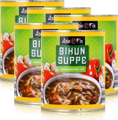 Produktbild von Buss Bihunsuppe 800g Indonesische Art - Fertiggericht (5er Pack)