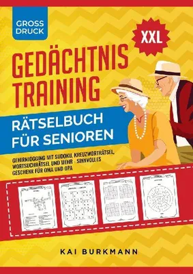 Produktbild von XXL Gedächtnistraining Rätselbuch für Senioren