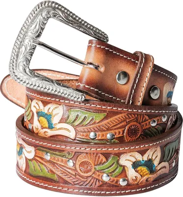Produktbild von Ledergürtel Westerngürtel Cowboygürtel »WG-102« Braun