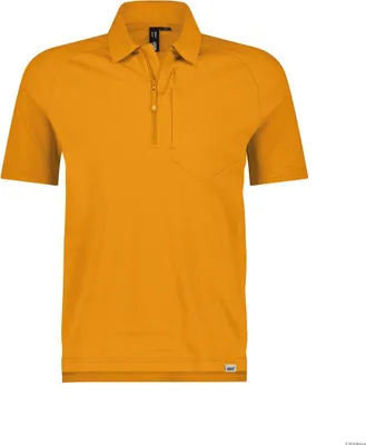 Produktbild von DASSY Poloshirt MADIDI Reißverschluss Gr. M  gelb