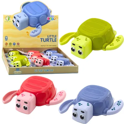Image de Jouet de bain tortue à remonter, mélange de couleurs