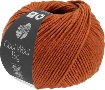 Produktbild von Lana Grossa - Cool Wool Big Melange 1608 rotorange meliert
