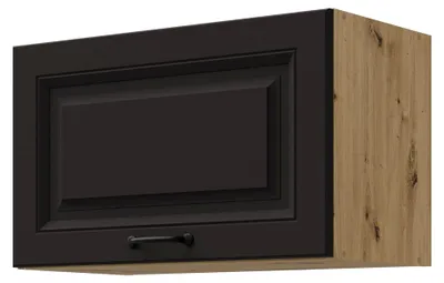 Produktbild von Hängeschrank 60 cm in Grau und Eiche Artisan für Küchenzeilen