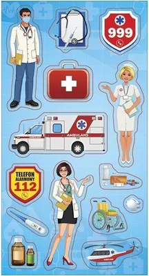 Produktbild von Ärzte-Aufkleber (Schul- und Schrein)