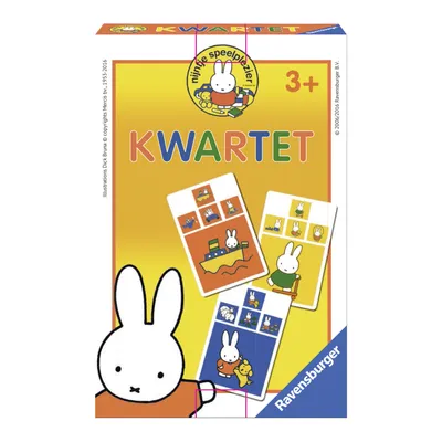 Zdjęcie produktu dla Gra Ravensburger: Nijntje odkrywa kwartet świata