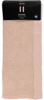 Produktbild von Rento Handtuch Kenno 90x180 cm beige/weiß