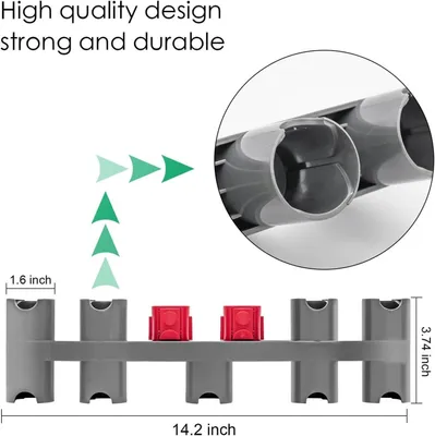 Produktbild von Staubsauger-Bš¹rstenkopfhalter, Dš¹se, Reinigungszubeh?r, Aufbewahrungshalterung, Werkzeughalter. Kompatibel mit V7, V8, V10, V11 und V15.