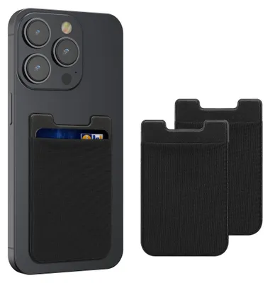 Productafbeelding van Opplakbare Pasjeshouder voor Kreditkarten - Stoffen Plakwallet van 5,7 x 8,9 cm