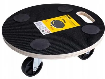Image de Plateforme de transport laminée ronde de 380 mm