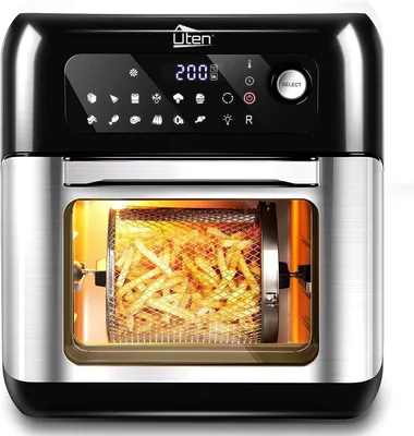 Produktbild von Uten Heißluftfritteuse 10 Liter 12 in 1 Heißluftofen mit LED Touch Deep Küchengerät