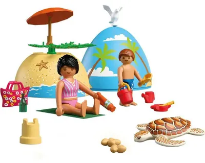 Immagine prodotto di PLAYMOBIL Uovo giocattolo: Vacanze al mare
