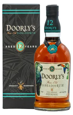 Produktbild von Doorly's 12 Years Old Rum 40% Vol. 0.7L
