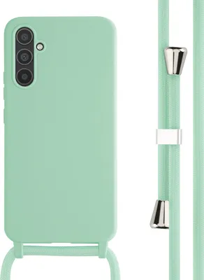 Produktbild von imoshion SilikonHülle mit Band Samsung Galaxy A34 (5G) - Mintgrün