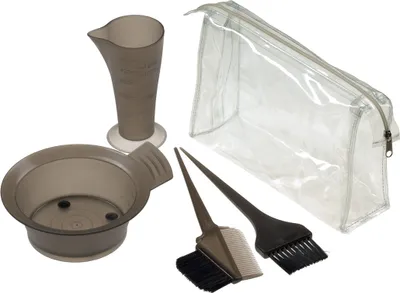Produktbild von Comair Färbe-Zubehör-Set 5-tlg transp.sz Dyeing accessories Set 5pcs
