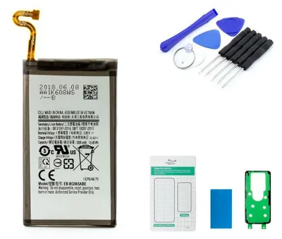 Produktbild von Samsung Ersatz Akku EB-BG965ABE für Galaxy S9+ 3500 mAh Reparatur Set
