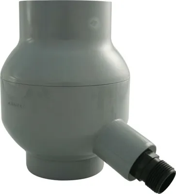 Produktbild von Marley Rainboy mit Filtersystem und Überlaufstop DN 87-105mm grau Fallrohr Regensammler