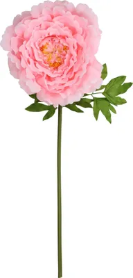 Produktbild von FURNARO Riesenblume Zierrose rosa - künstliche Blume 130 cm für Deko & Events