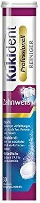 Produktbild von Kukident Professionell Zahnweiß-Tabs - 30 Zahnersatzreinigungstabletten