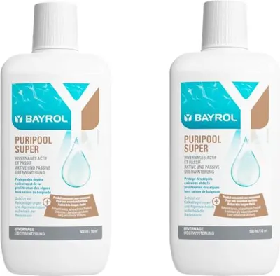 Produktbild von SPARSET 2xBayrol Puripool Super 1Liter Wintermittel Pool Überwinterung