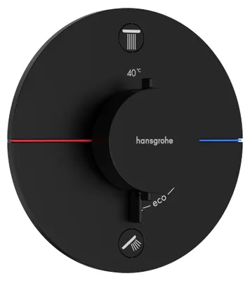 Imagen del producto de Termostato empotrado Hansgrohe ShowerSelect Comfort S para dos salidas