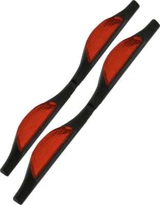 Produktbild von Türschützer mit Reflektoren (rot)