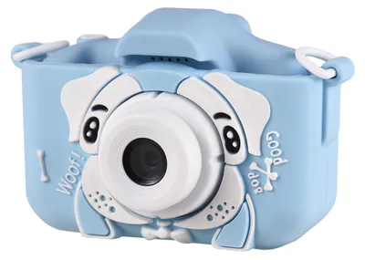 Produktbild von Mini-Cartoon-Kinder-Digitalkamera 1080P Digital-Videokamera fuer Kinder Dual-Objektiv 2,0-Zoll-IPS-Bildschirm Eingebauter Akku Niedlicher Bilderrahmen Interessante Spiele mit Umhaengeband Geburtstags-Weihnachtsgeschenk fuer Jungen Maedchen