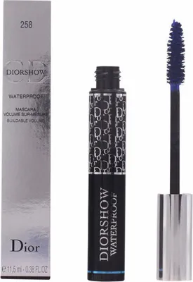 Produktbild von Dior Diorshow Waterproof, Blau, Azure Blue, Langes Tragen, Volumengebend, 11,5 ml, Frauen, #06991/A ISODODECANE, CERA ALBA (BEESWAX), AQUA (WATER), EUPHORBIA CERIFERA (CANDELILLA) WAX,...