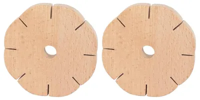 2er-Set Holz-Flechthilfe für DIY-Armbänder, 7,5 cm